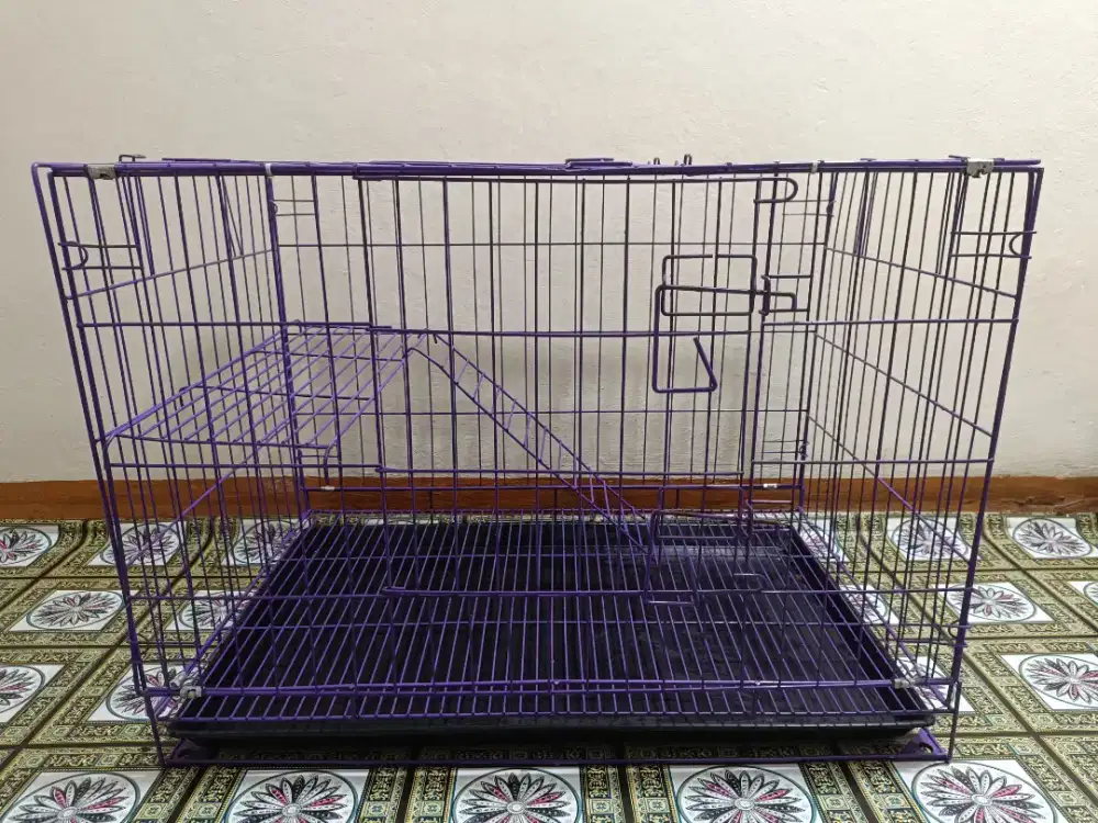Kandang baru kandila 75x55x45 burung kucing anjing barter tuker tambah