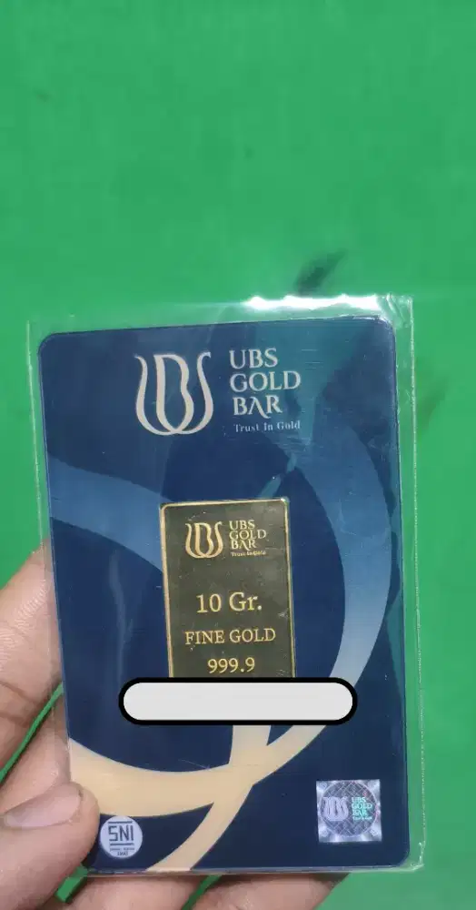 Emas batangan merek UBS 10 gram