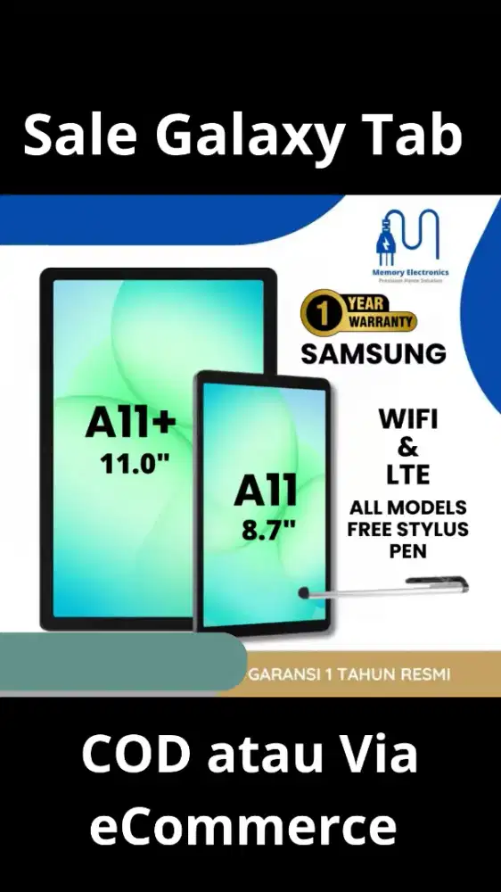 Di Jual Samsung Galaxy Tab A11 Segel Ori