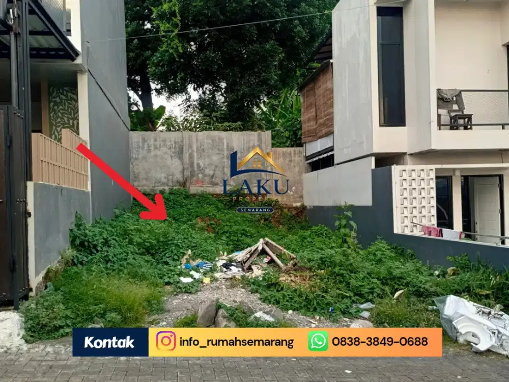 Dijual Kavling Siap Bangun di Pudakpayung Townhouse, Lokasi Premium Bebas Banjir!