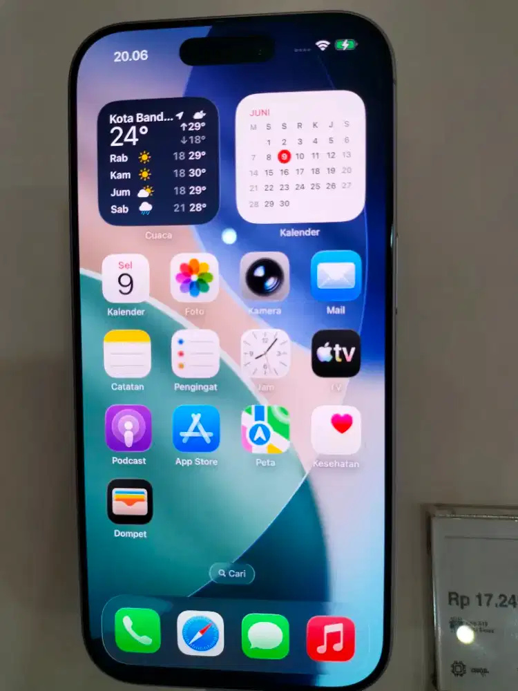 CASH/KREDIT IPHONE 17 258/512 GB