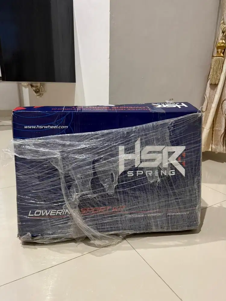 Lowering kit/per ceper merk hsr honda brio