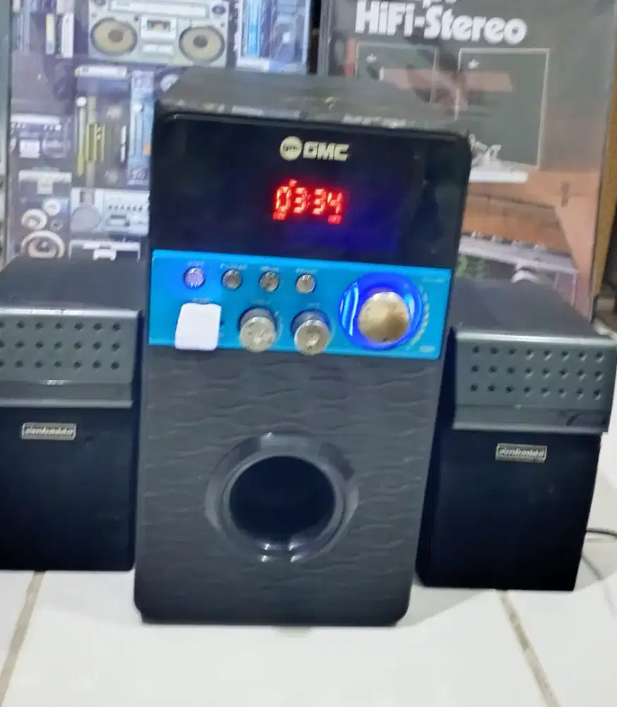 Sound speker GMC Blototh Suara mantap