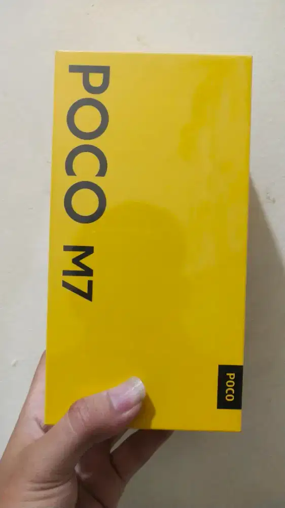 poco M7 8/256 segel fresh