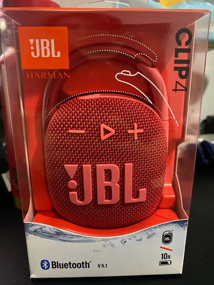 JBL CLIP 4 Red Original