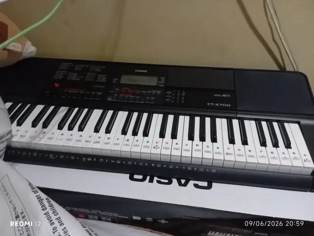 Dijual keyboard casio type CT-X700