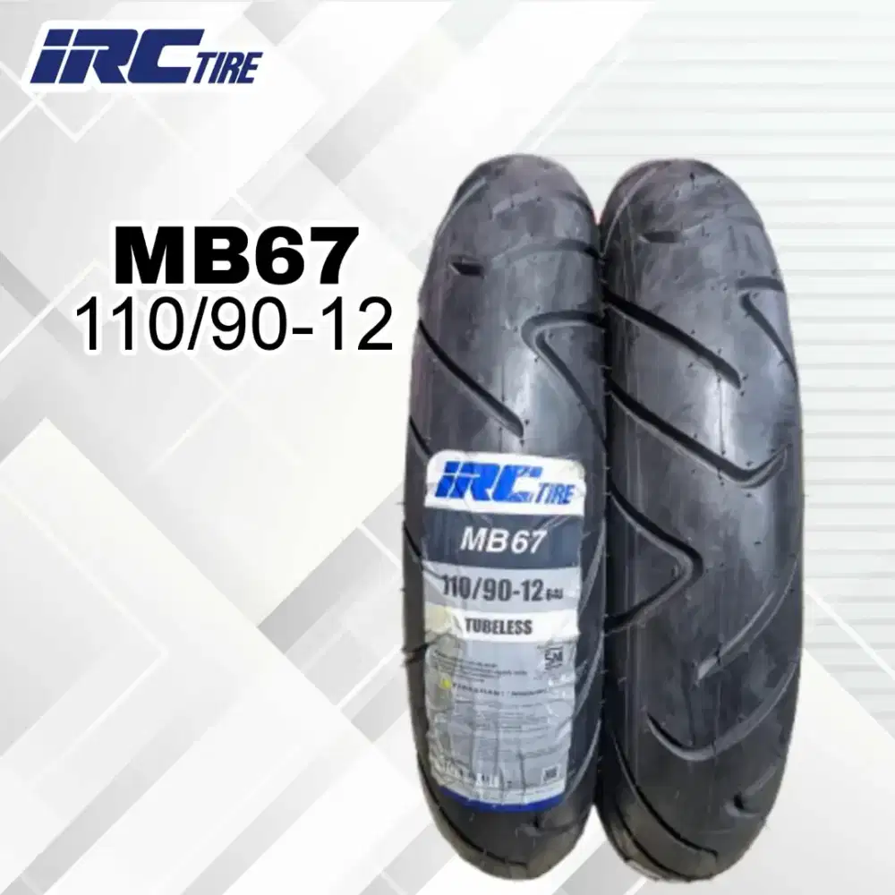 Ban baru 110/90 R12 IRC