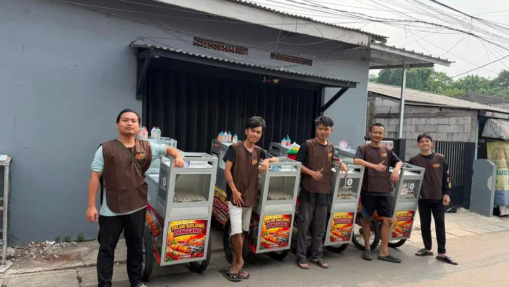 LOKER TELUR GULUNG PANGGANG MANGKAL/KELILING