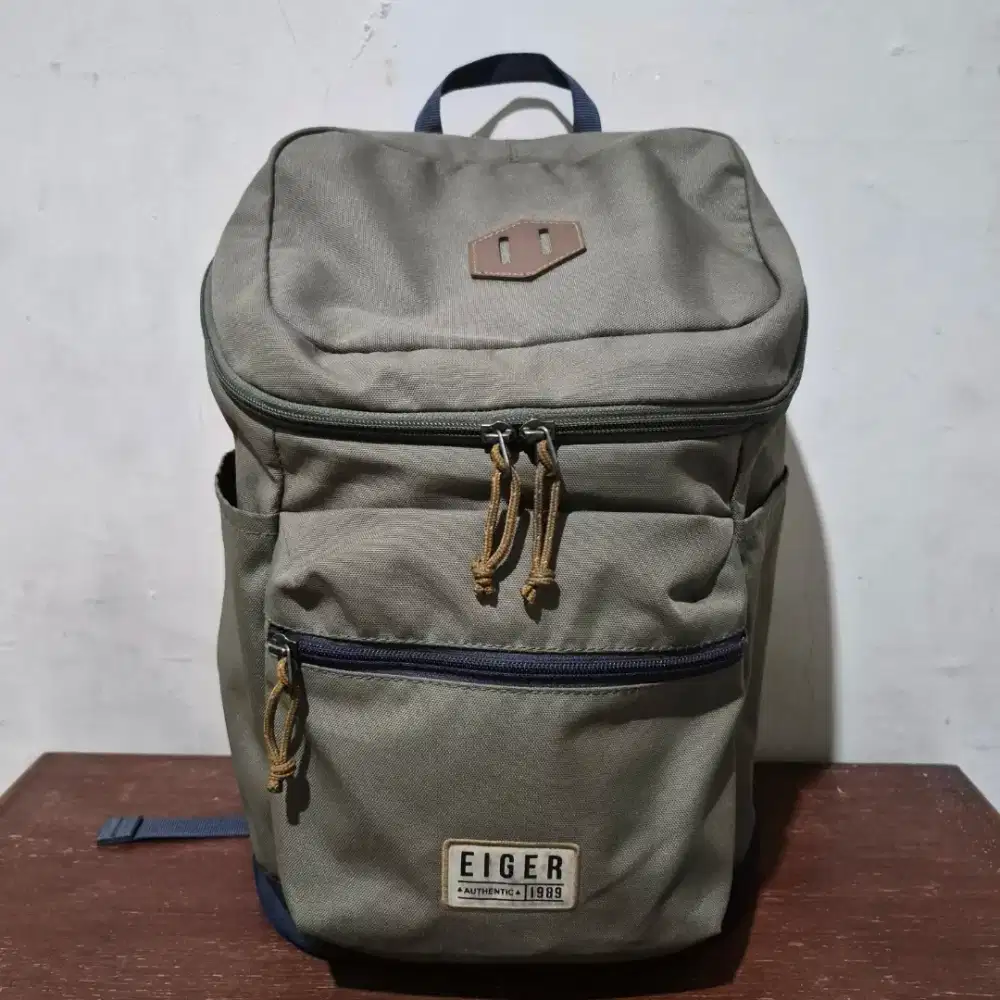 TAS - BACKPACK - EIGER Hijau Army 15 liter 200rb