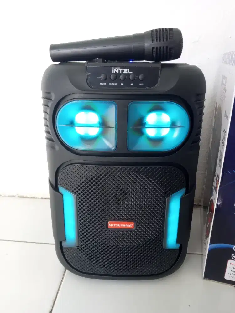 Speaker bluetooth karaoke 8 in wireless
