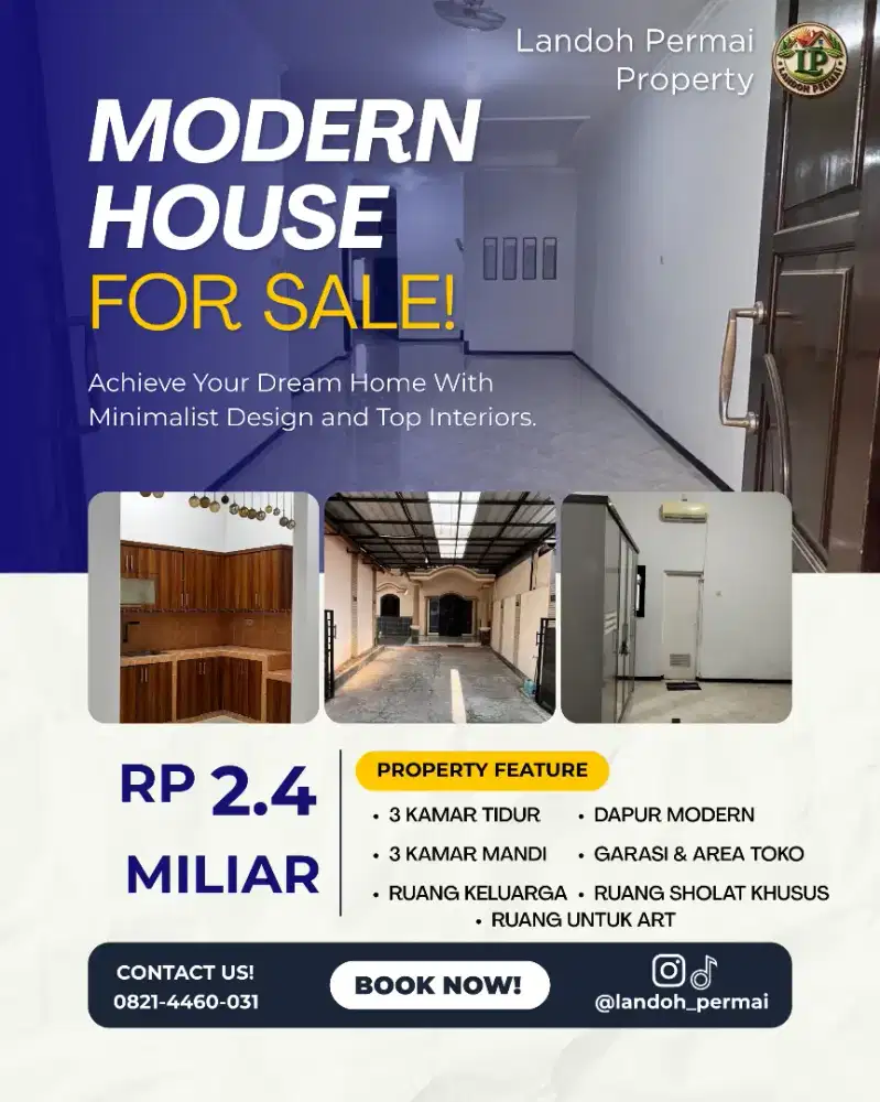 FOR SALE - RUMAH HUNIAN IMPIAN - AREA LAMPER - SEMARANG - JAWA TENGAH