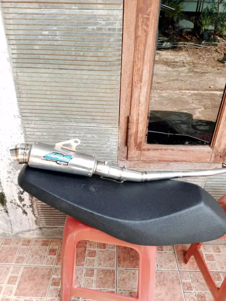 jual knalpot racing Supra sama jok roadrace