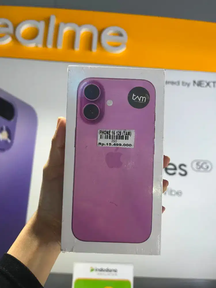 Baru Iphone 16 12GB