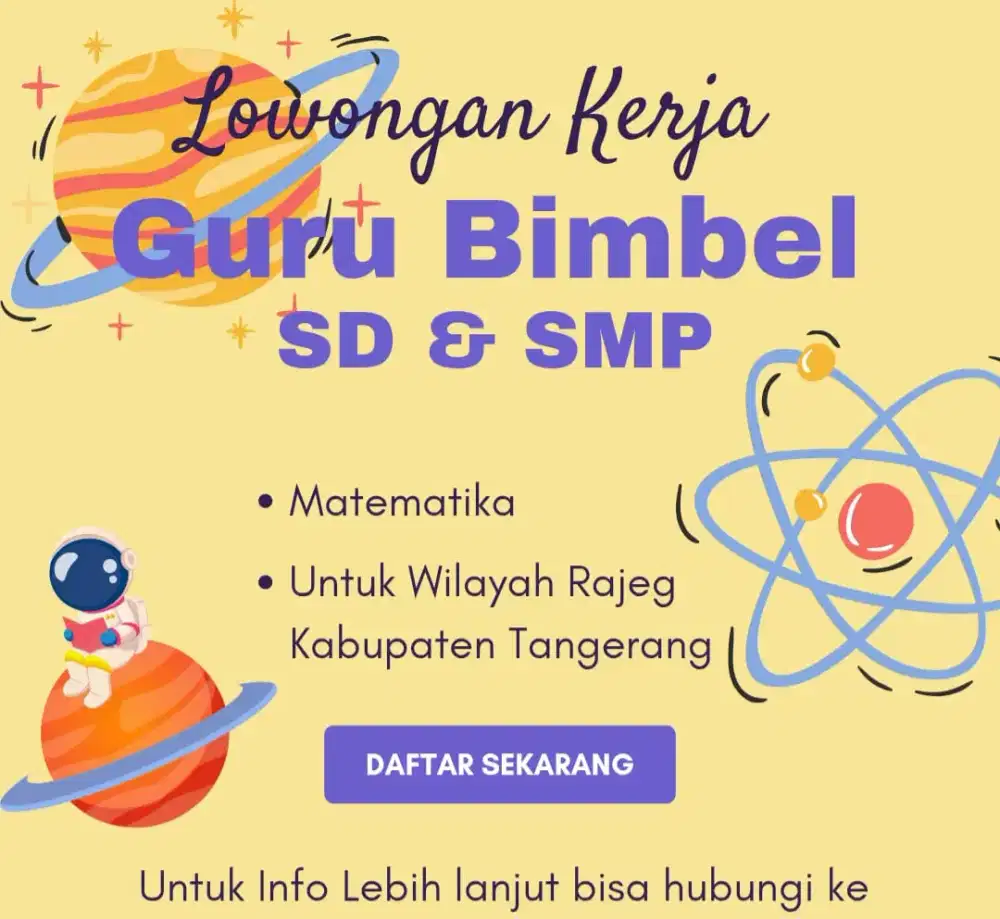 Guru Bimbel matematika