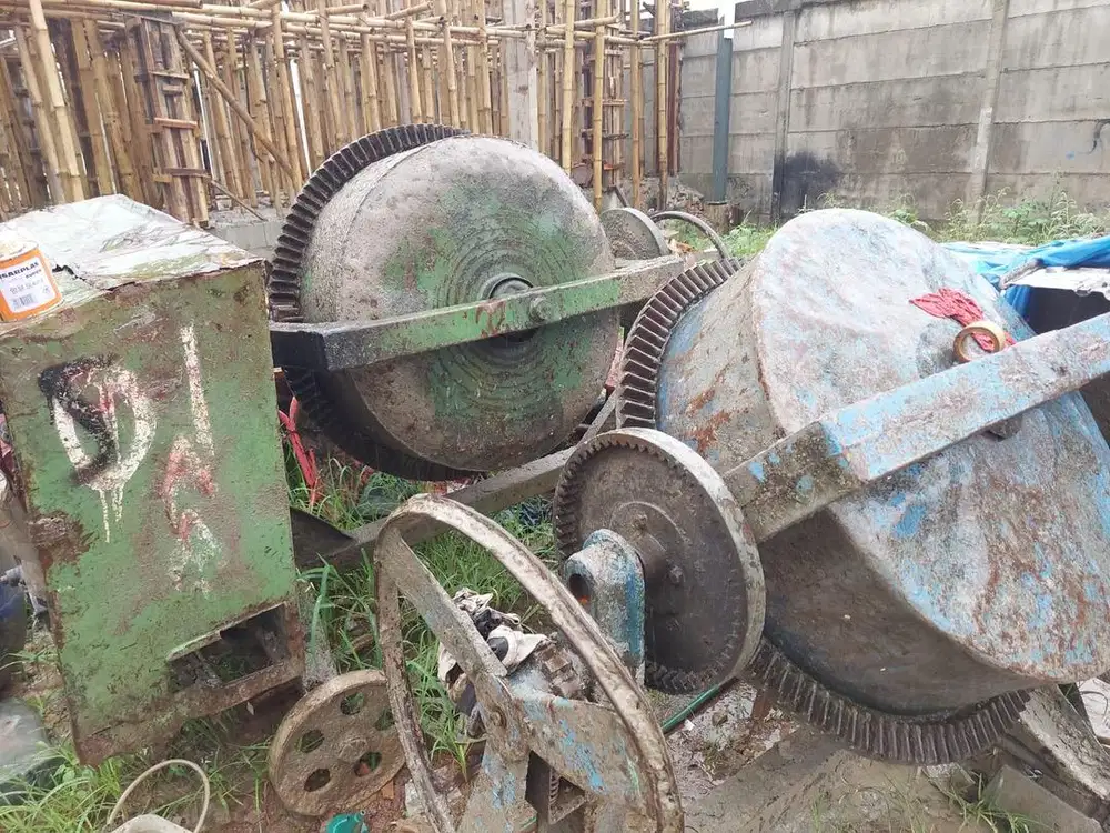 Menerima molen cor bekas proyek