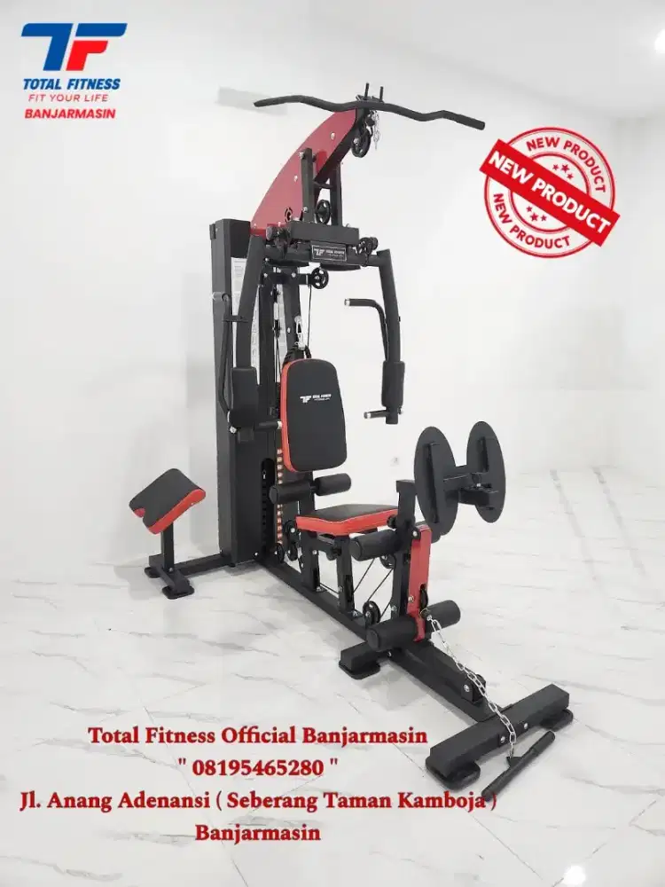 Ready Home Gym Leg Press Total Fitness Terlaris