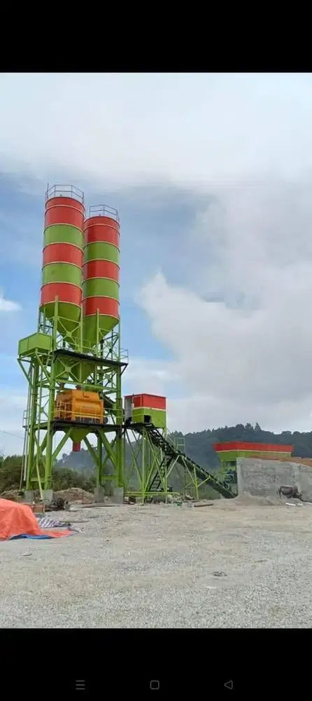 BATCHING PLANT WETMIX KAPASITAS 90-120m3/JAM