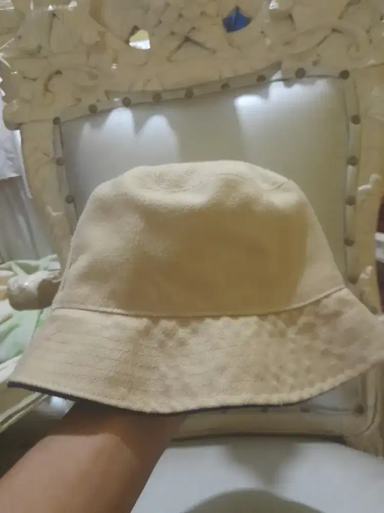 Topi bucket hat 2 colour unisex
