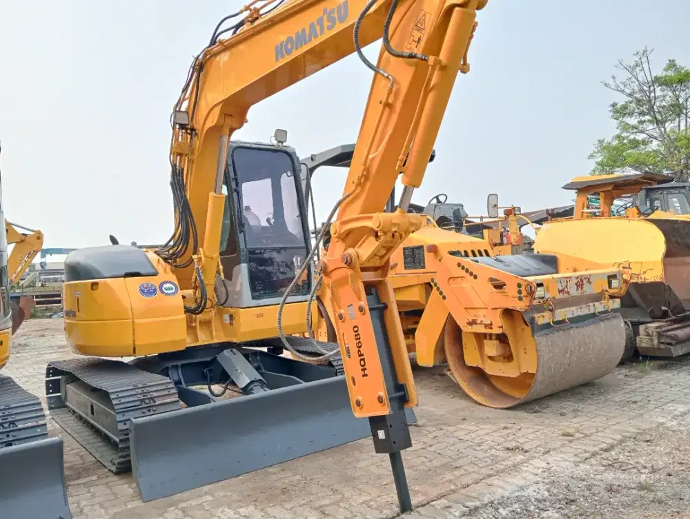 KOMATSU PC78US-6NO + BREKERT EXCAVATOR MINI IMPORT 2022