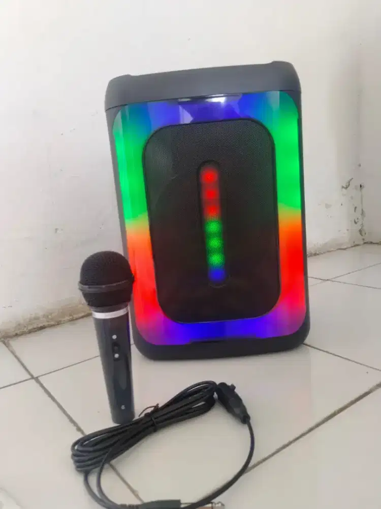 Speaker bluetooth karaoke 6,5 in big bas