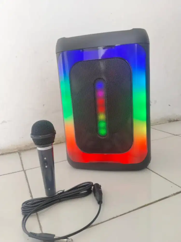 Speaker bluetooth karaoke super bass