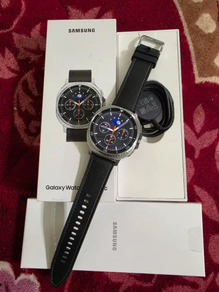 Samsung Galaxy watch 8 Classic 46MM ,mulus like new,fulset original