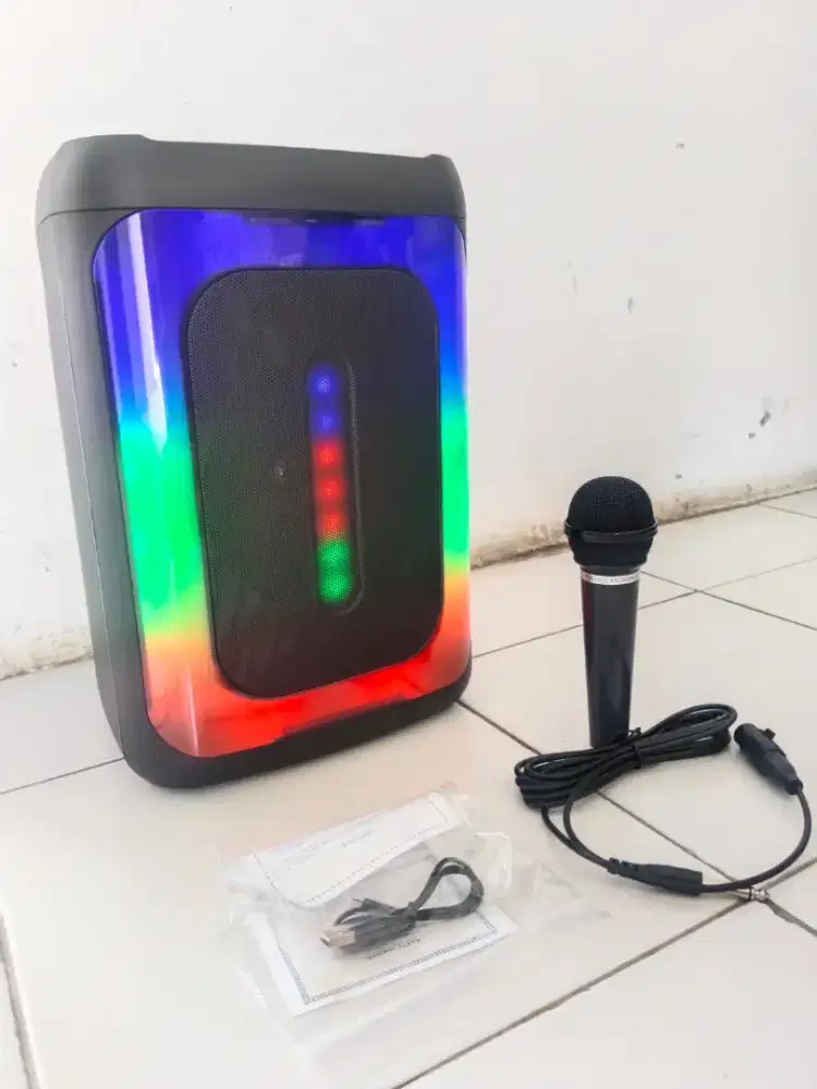 Speaker bluetooth karaoke 6,5 in ful bass