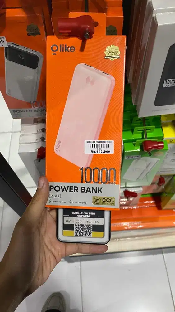 POWERBANK OLIKE P102S 10000MAH(ccc certified)