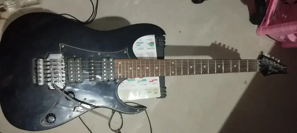 Jual gitar listrik Ibanez rg series include sound Marshall