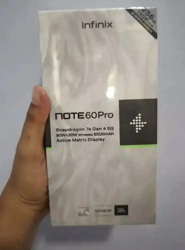 Infinix note 60 pro 8/256 New segel Bnib