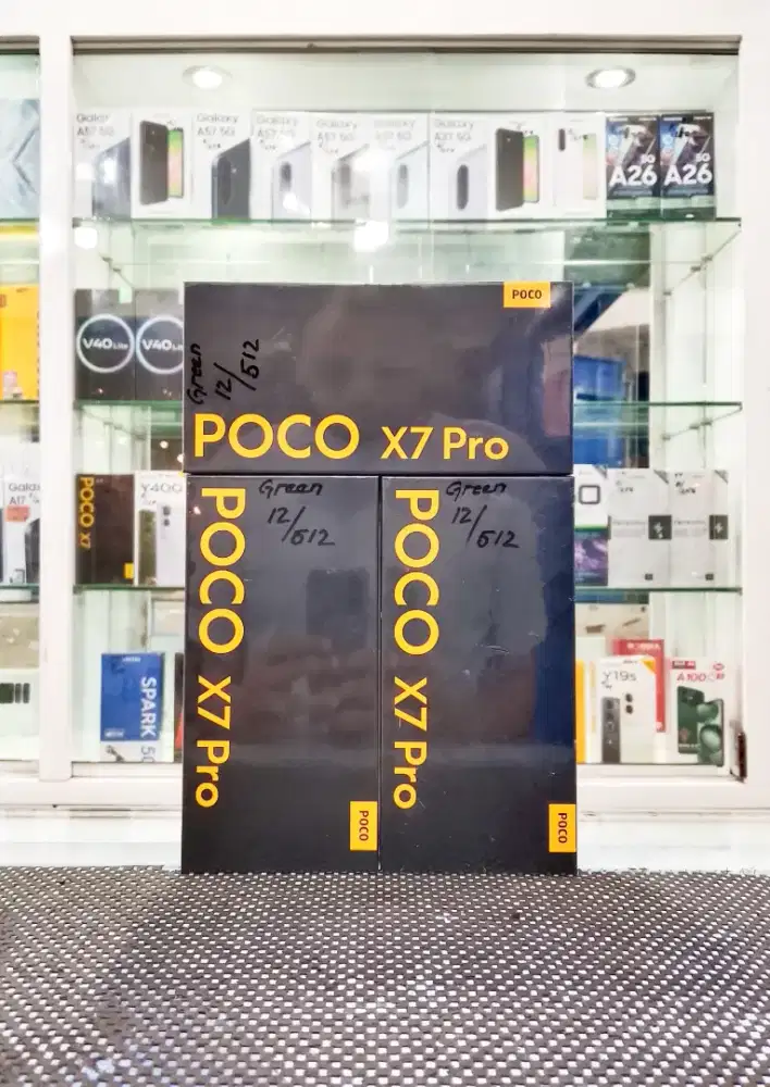 BARU..POCO X7 Pro RAM 12/512 SEGEL/GARANSI RESMI.