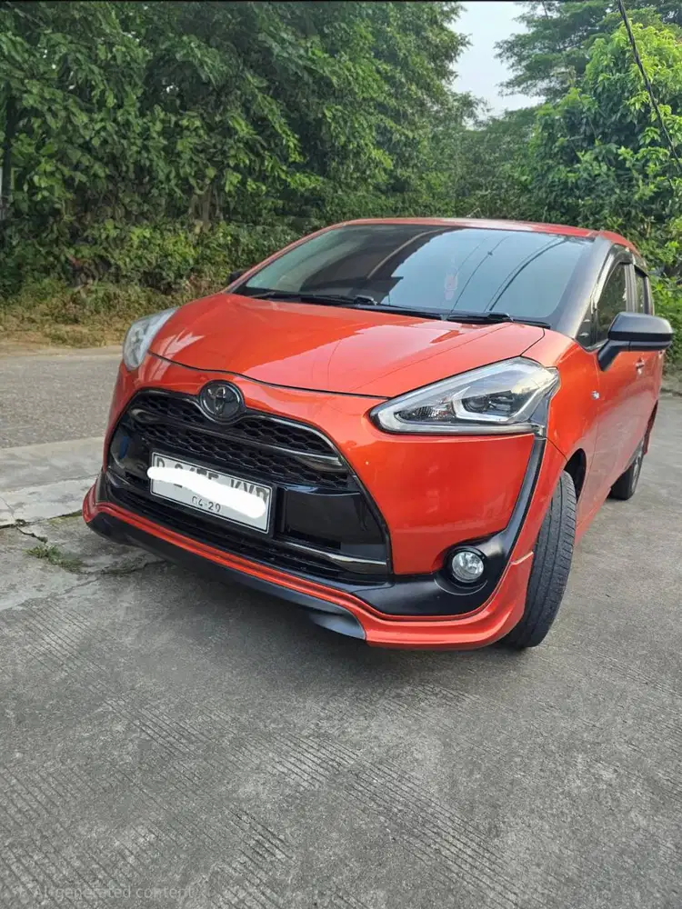 Toyota Sienta Q AT NIK 2017 Low KM 45rb Siap Pakai Tanpa PR