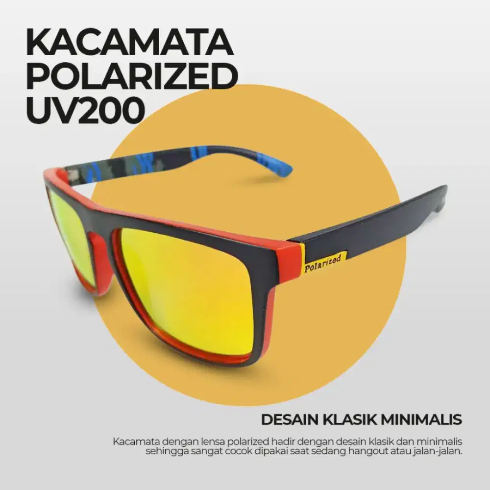 KACAMATA POLARIZED ANTI RADIASI-UV PROTECTION