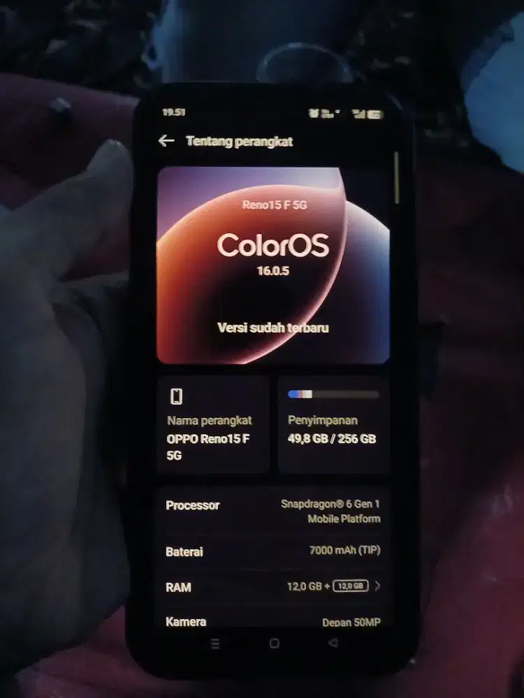 Oppo Reno 15 F 5G 12/256 GB