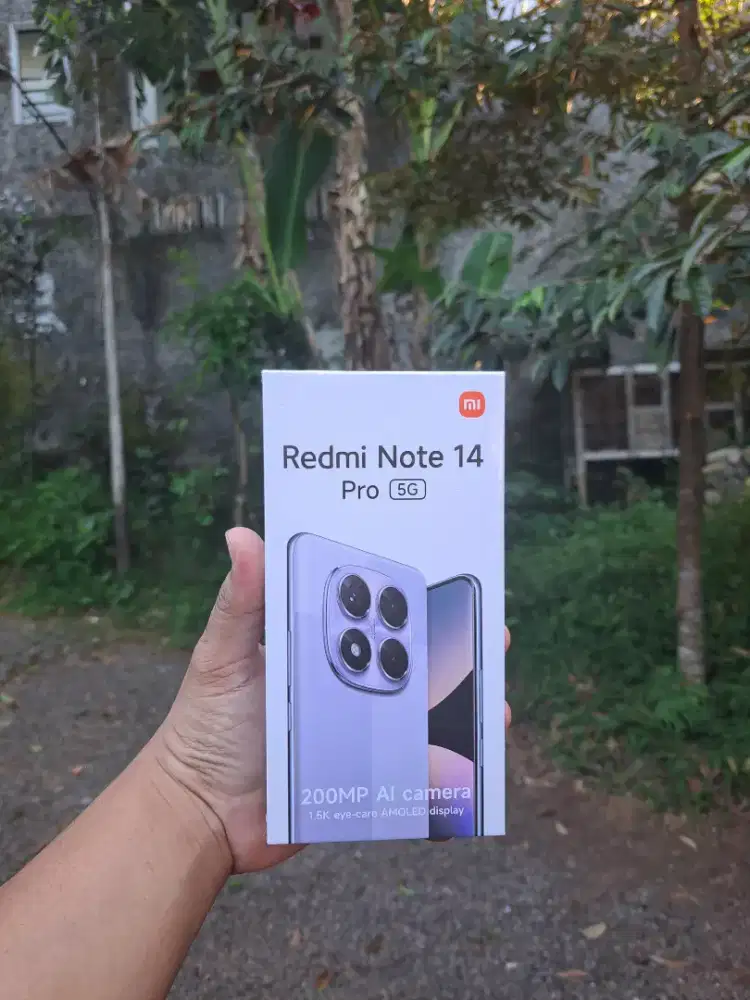 Redmi note 14 pro 5g 8/256 baru garansi resmi