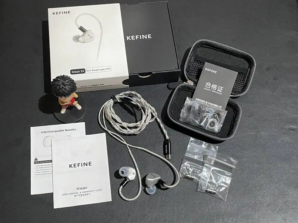 KEFINE Klean SV 10mm Dynamic Driver In Ear Monitor IEM Earphone Type-C