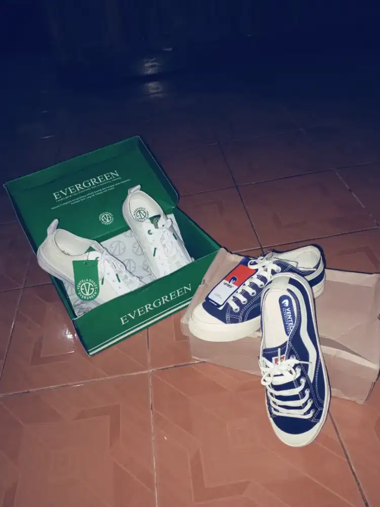 sepatu ventela baru evergreen&public low