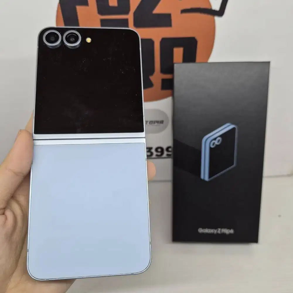 Samsung Z Flip 6 12/256GB Blue  FULLSET Mulus No Minus