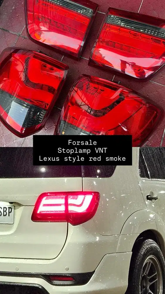 Stoplamp Fortuner VNT Model Lexus