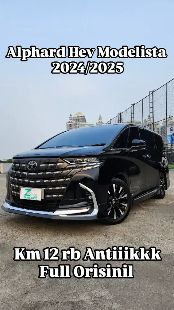 ALPHARD HYBRID MODELISTA 2024/2025