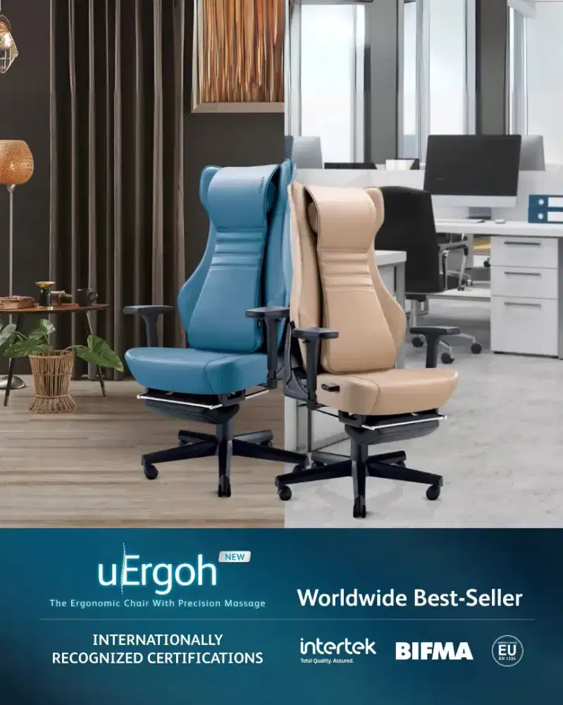 uErgoh (World's 1st Ergonomic Chair with Massage)