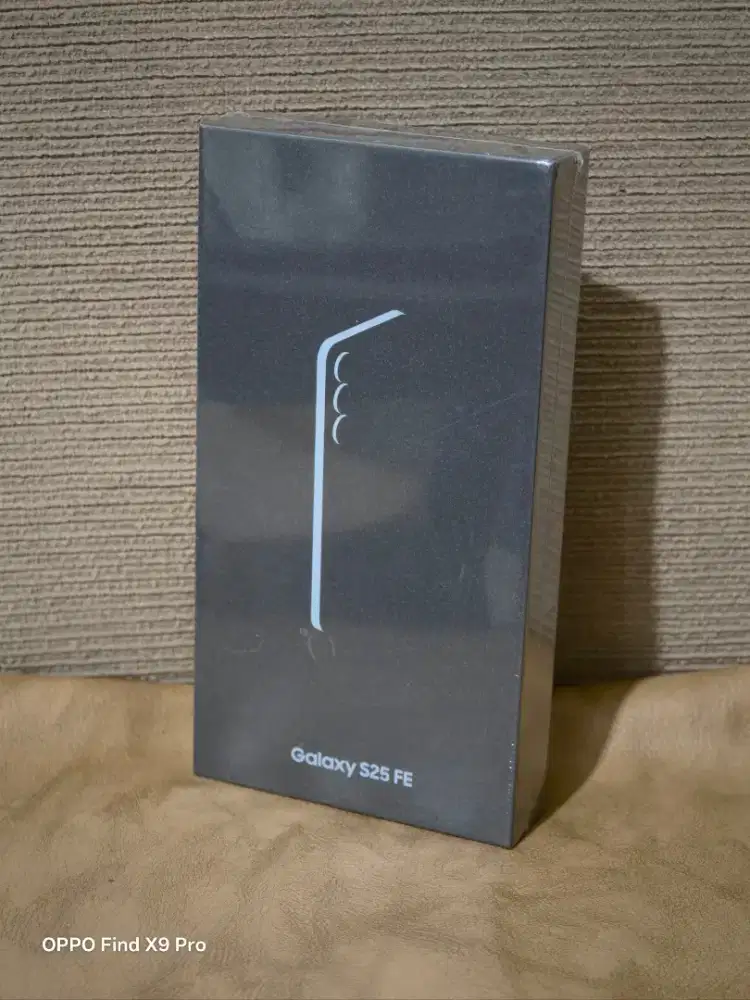 Samsung S25Fe 5g 8/256 BARU-resmi/ Jet Black