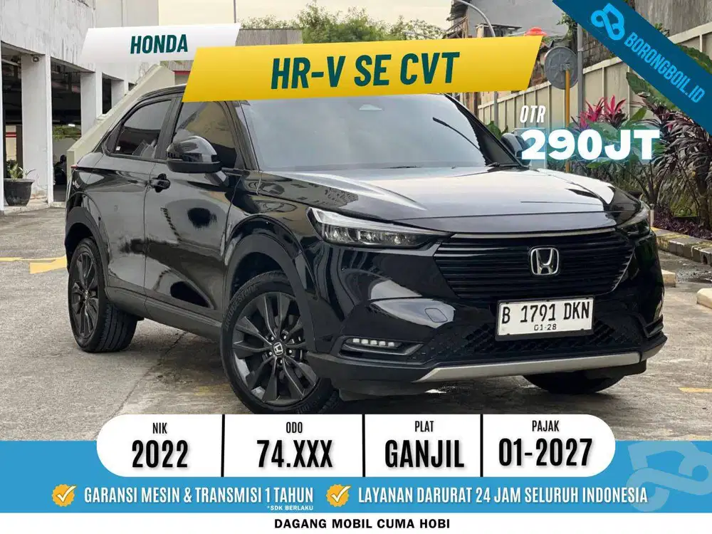 Honda HRV 1.5 SE CVT 2022 SERVICE RECORD