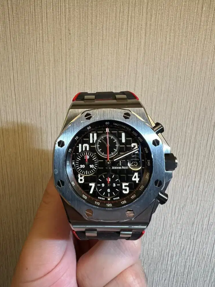 Audemars piguet Royal oak offshore chronograph Black red