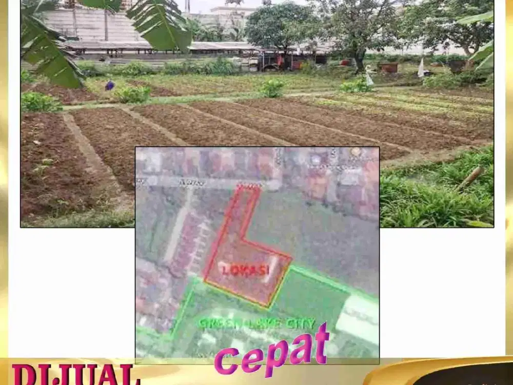 DIJUAL KAVLING 1.716 M² DI DURI KOSAMBI CENGKARENG JAKARTA BARAT