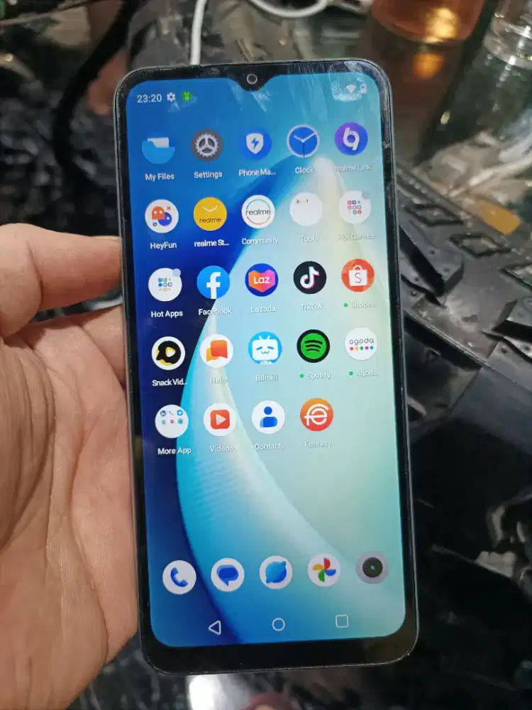Realme C33 ram 3/32gb mulus banget ex resmi batangan normal