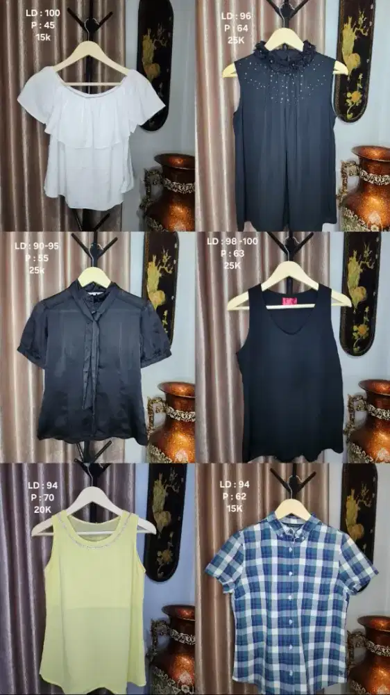 Preloved baju pribadi