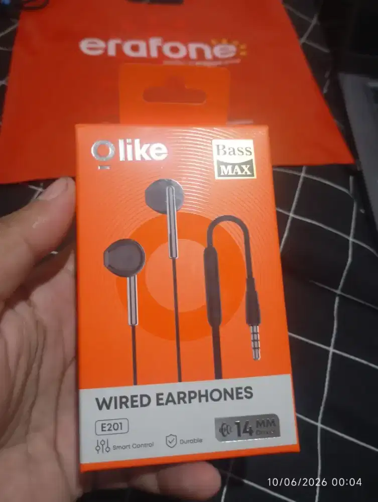 HEAD SWT - HEADSET - OLIKE WIRED EARPHONE E201
