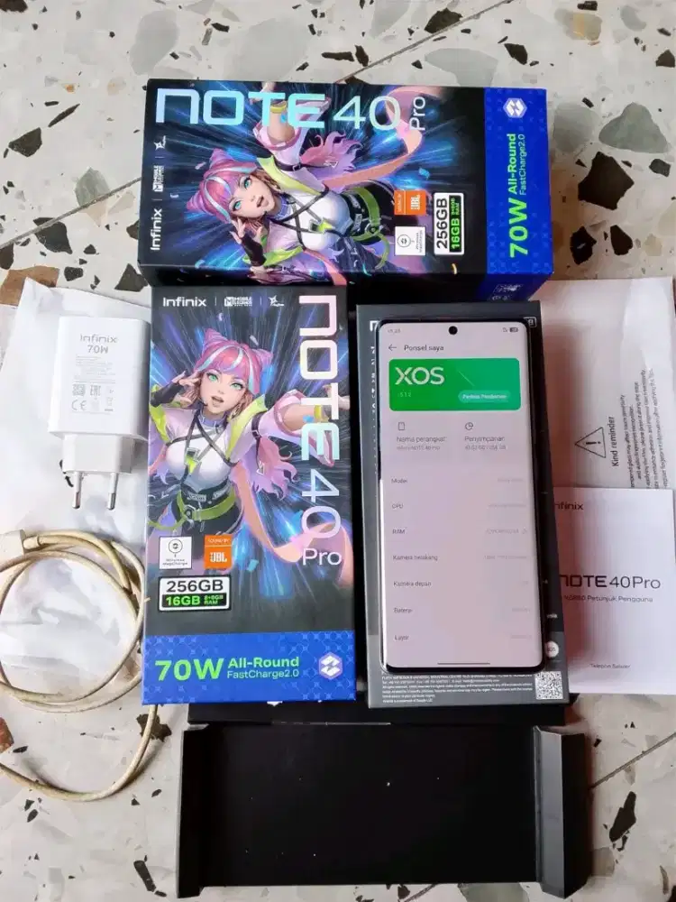 Infinix not 40 pro 8/256 Fulshet