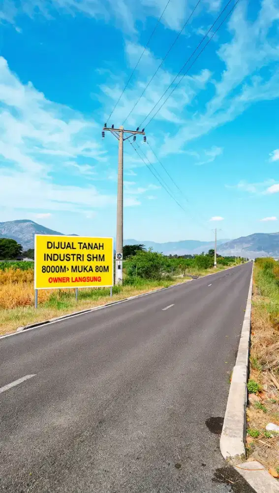 TANAH INDUSTRI SHM 8000 M2 BYPASS LINGKAR LUBUK ALUNG LISTRIK 3P